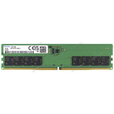 Samsung 16GB DDR5-4800 M323R2GA3BB0-CQK M323R2GA3BB0-CQK0D Desktop Memory RAM 1x - Image 1 of 4