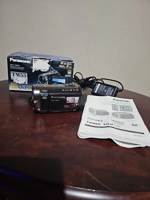 Camcorder Digital Camera Panasonic HDC-TM55 Black 8GB Built In Memory - Image 1 of 4