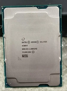 Intel Xeon silver 4309Y server CPU 8 core 2.8G processor lga4189 - Picture 1 of 1