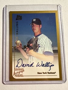 K85,404 - 1999 Topps Traded Auto #T71 David Walling