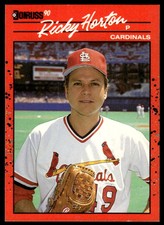 1990 Donruss Ricky Horton St. Louis Cardinals #666 SEE PIC/DESC MAY BE WRONG