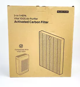 2Pc Vital 100S Replacement Filter Compatible with LEVOIT Vital 100S AirPurifier - Picture 1 of 11