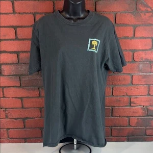 Billabong T-Shirt Uomo Grande Nera Grafica - Ispirata al Surf, Stile Vintage - Foto 1 di 7