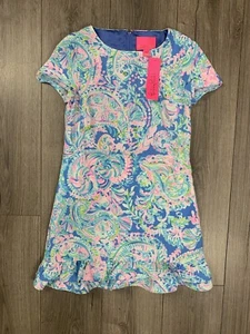 LILLY PULITZER Women's Masey Romper in Dream Team Mini Size 00 NWT - Picture 1 of 8