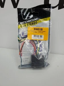 Scosche BW01B Aftermarket Stereo Wire Harness for Select 1989-2008 BMW Vehicles - Picture 1 of 5