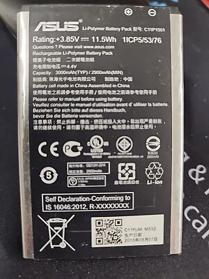 ASUS C11P1S01 Battery 3000mAh 3.85V for ASUS Zenfone 2 Laser ZE500KL ZE500KG - Image 1 of 2