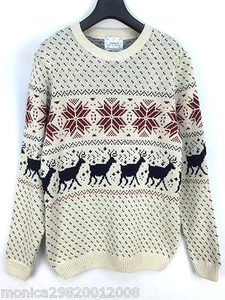 Topman Hombre Navidad Copo de Nieve Suéter Sudadera TALLA XS - Imagen 1 de 3