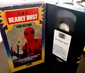 vhs THE AMAZING SPIDER-MAN in THE DEADLY DUST 1978 Nicholas Hammond PLAYHOUSE - Picture 1 of 1