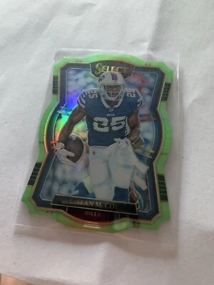 2017 LeSEAN McCoy 45/49 select football prizm card - Image 1 of 2