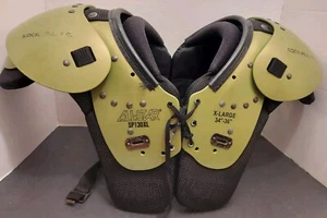 All-Star SP130XL Football Shoulder Pads Youth Size XL 34"-36" 130-160 lbs Green - Picture 1 of 11