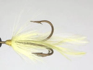 10 moscas - gancho de agudos mustad cabeza amarilla cabeza amarilla sobre bronce 1/0 - Imagen 1 de 1