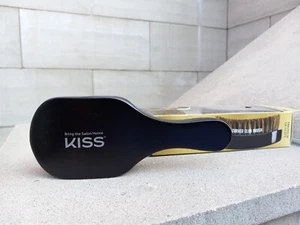 NIB KISS Genuine Boar Bristle Curved Club Handles Brush - Picture 1 of 10