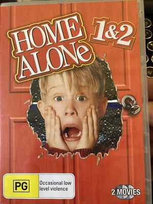 Home Alone 1 & 2 DVD GMC Rightly beloved, clever Xmas movie. Sequel stars Trump! - image 1 of 2