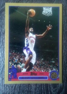 2003-04 Topps Gold /99 Alvin Williams #71! Toronto Raptors 🏀