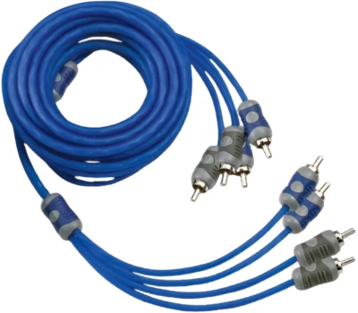KICKER 46KI46 K-SERIES 6 Meter 4-Channel Signal Cable - Image 1 of 2