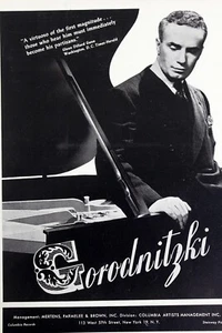 GOROCLISITZKI Pianist 1940s Booking Ad Concert & Opera Performer - Picture 1 of 2