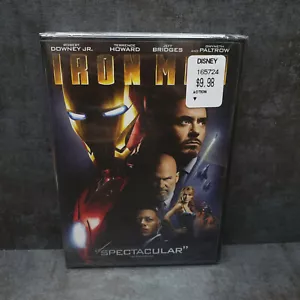 Iron Man (DVD, 2008, Widescreen) Robert Downey Jr. NEW, SEALED - Picture 1 of 5