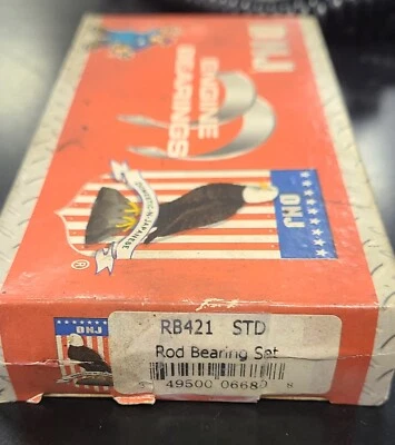 DNJ Connecting Rod Bearing Set Standard Size RB421 - Image 1 of 2