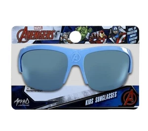 New Boys Marvel Avengers Red Blue Costume Sunglasses Iron Man Hulk America - Picture 1 of 19