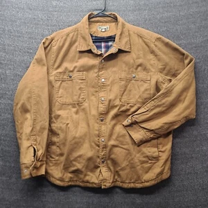 Duluth Trading Limber Jac Jacket Mens 3XL Flannel Lined Fire Hose Regular Fit - Picture 1 of 12