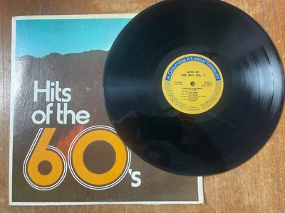 Hits Of The 60s LP Record The Byrds, Marty Robbins 1974 VG - Image 1 of 4
