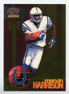 2000 Pacific MARVIN HARRISON Rare AFC LEADERS FOIL INSERT #3 Indianapolis Colts - Picture 1 of 1