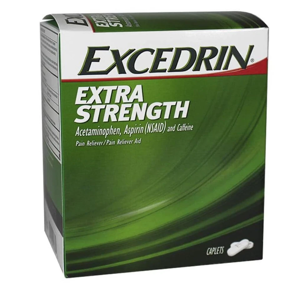 Excedrin Extra Strength 25 Packets of 2 Capletes