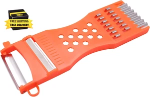 1Pcs Handheld Plastic Multifunction Kitchen Peeler Grater Slicer Tool,For Vegeta - Picture 1 of 7