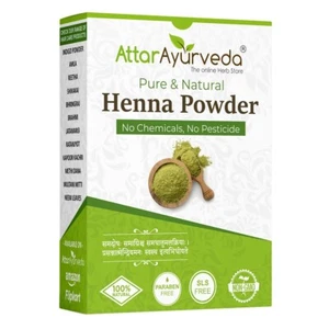 Attar Ayurveda Natural Henna Powder for promote Hair Growth 200gm - Picture 1 of 7