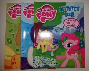Lot of 3 My Little Pony Jumbo Coloring & Activity Book ls BRAND NEW - Picture 1 of 4