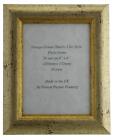 Avignon Gold Handmade 8 x 6 inch Photo Frame Distressed Crackle effect..