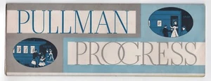 1937 TRADE FLYER PULLMAN PROGRESS TRAIN CAR - Picture 1 of 4