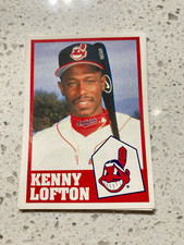 1998 Panini Venezuelan Sticker Kenny Lofton Cleveland Indians Rare