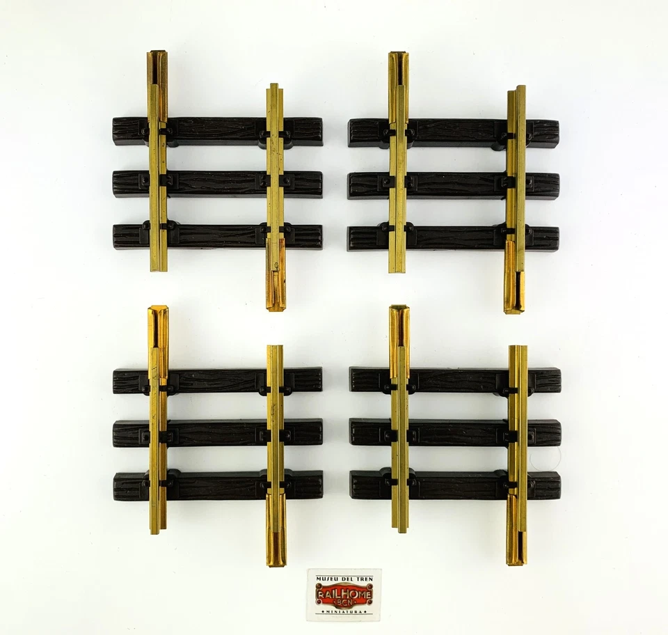 TG25 - LGB 10070 - 4 TRAMOS DE VIA RECTA 75 MM ESCALA G (1:22,5) - Imagen 1 de 1