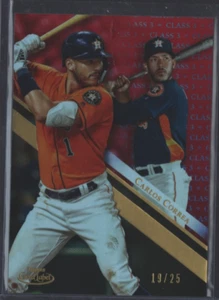 Topps Gold Label Clase 3 2019 rojo #26 Carlos Correa/25 - Imagen 1 de 1