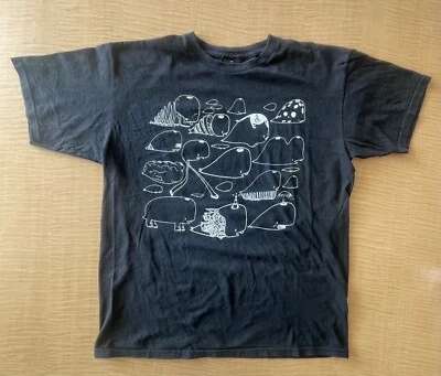 Vintage David Choe Art Fifty24SF Gallery T Shirt Size Medium Munko Whale - Image 1 of 4