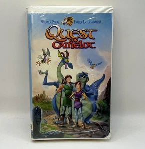 Quest for Camelot VHS 1998 Video Tape 90s Kids Animation Movie Vintage Clamshell - Picture 1 of 10