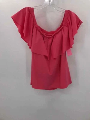 Pre-Owned Tara Grinna Pink Size 34 Tankini Bikini Top - Image 1 of 2