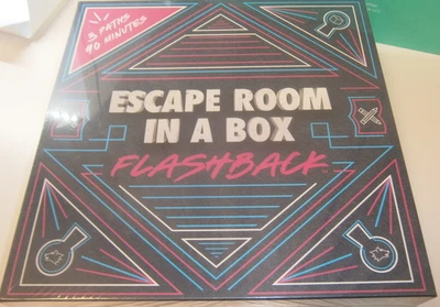 Mattel Escape Room in a Box Flashback (BRAND NEW & SEALED)- FREE POSTAGE!! - Image 1 of 2
