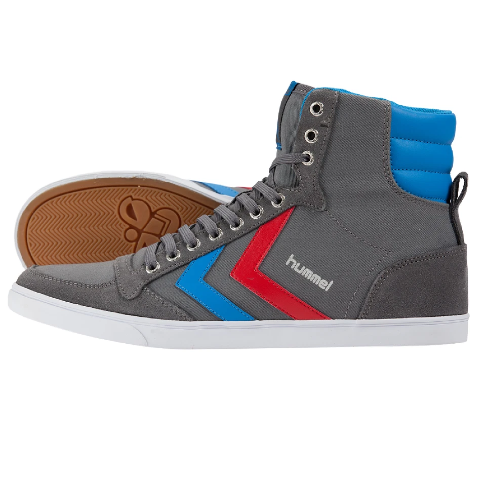 Hummel Slimmer Stadil High Sneaker Zapatos Zapatillas Calzados gris 063511 0528 - Imagen 1 de 2