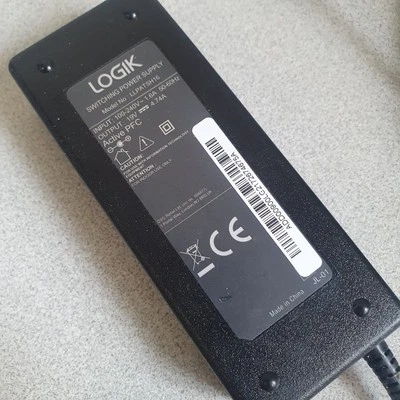 LOGIK LLPATSH16 Toshiba Laptop Charger - 3 m Power Supply Adapter PSU Official - Image 1 of 4