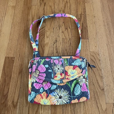 Vera Bradley Jazzy Bloom Crossbody Bag Floral Quilted Lightweight Everyday Purse - Image 1 of 4