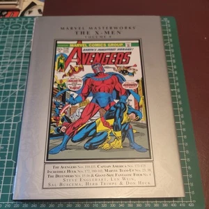 Marvel Masterworks X-Men #8 Hulk, Avengers, 1st Wolverine Hardcover OOP - Picture 1 of 5