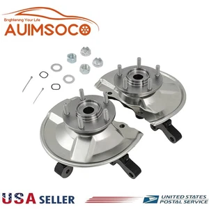 2 Front Steering Knuckle & Wheel Bearing Hub Assembly Passenger for Jeep Patriot - Foto 1 di 18