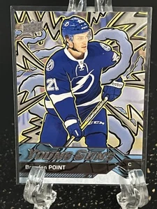 BRAYDEN POINT--YOUNG GUNS--2024-25 UPPER DECK--RENEWED--TAMPA BAY--FREE SHIPPING - Picture 1 of 2