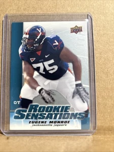 2009 Upper Deck - Rookie Sensations Eugene Monroe #RS-EM (RC) - Picture 1 of 2