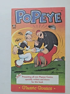 IDW  Comics  Classic POPEYE #2  First Printing   Mint Unread - Picture 1 of 2