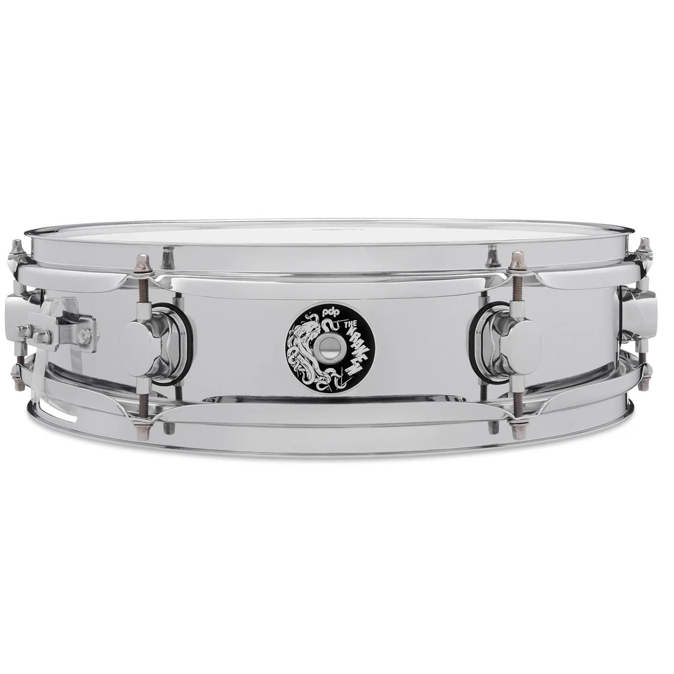 The Kraken 3.5x13" Chrome-over-Steel Piccolo Snare Drum - Image 1 of 1