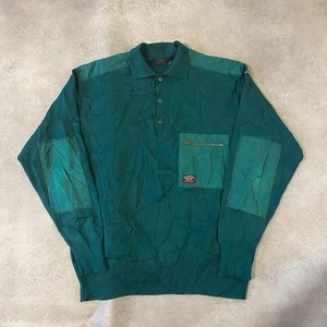 Paul & Shark Yachting Pullover Herren Large Made Italy Wollkragenpullover Grün - Bild 1 von 10