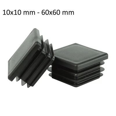 MKK Lamellenstopfen Vierkant Rohrstopfen Stopfen Rohrkappen Gleiter Kappe Abdeckung